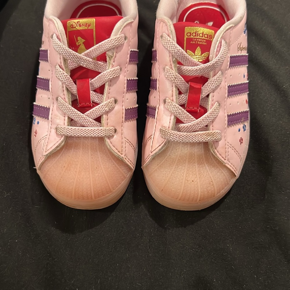 Toddler Superstar Mulan Adidas 8c